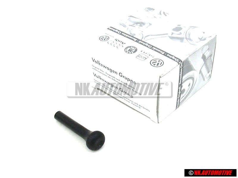 VW Original Bouton P. Tringle De Surete Noir Satine - 191837187 01C