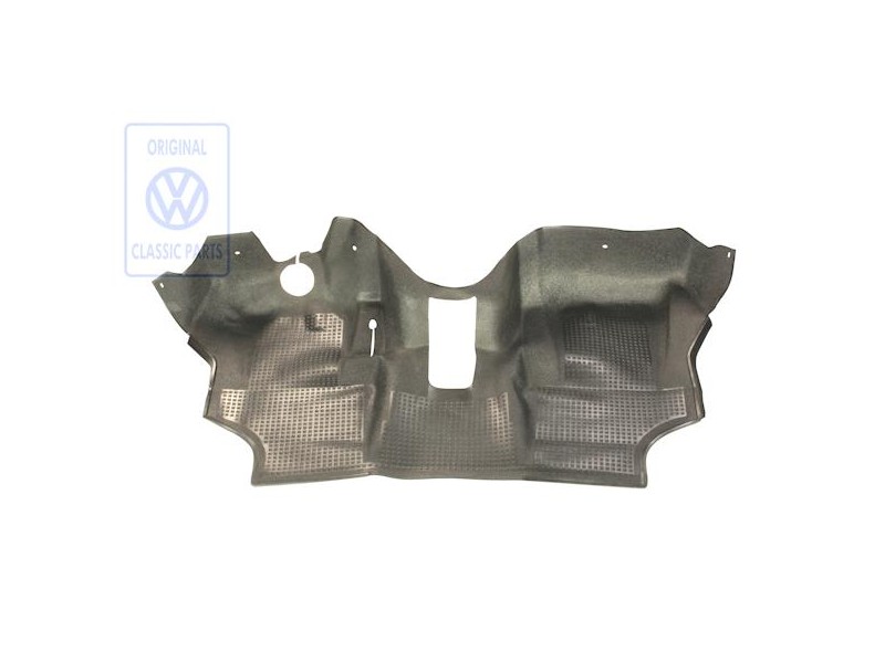 VW Original Tapis De Sol Noir - 251863711A 041