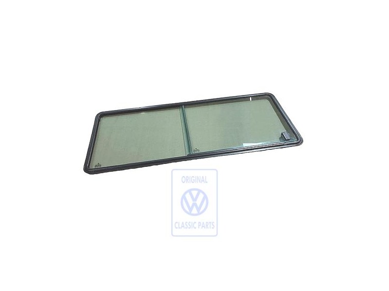 VW Original Vitre Coulissante Complete Noir Satine - 253847712C 01C