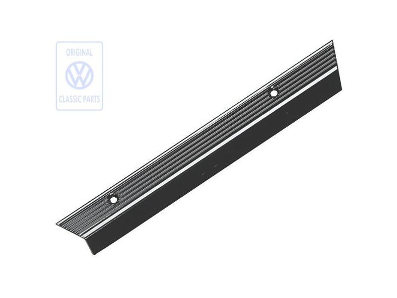 VW Original Enjoliveur De Seuil De Porte Noir Satine - 255861019A 01C