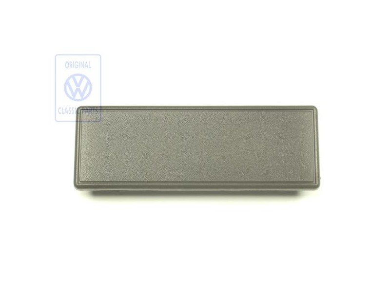 VW Original Ecran P. Decoupe DAutoradio Brun Selle - 251857233 90V