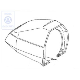 VW Original Revetement P. Tachygraphe Noir Satine - 251957083 01C