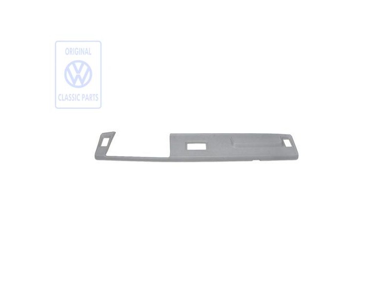 VW Original Cache De Tableau De Bord Gris Clair - 255857171 3BX