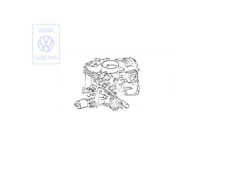 VW Original Carburateur - 025129027B