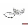 VW Original Cable D'Accelerateur - 171723555C