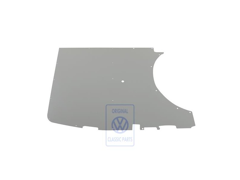 VW Original Revetement Panneau Lateral Gris Galet - 7D0867405AD1YX