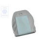 VW Original Garniture De Dossier Tissu Turquoise/Gris Flanelle - 7D0881805ARMBN