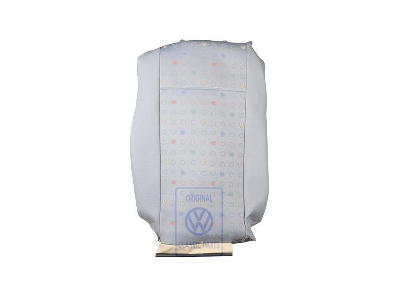 VW Original Garniture De Dossier Tissu Gris Flanelle - 7D0883455ASHQA