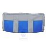 VW Original Garniture De Dossier Tissu Gris Flanelle/Bleu - 7D0885805ADPAH