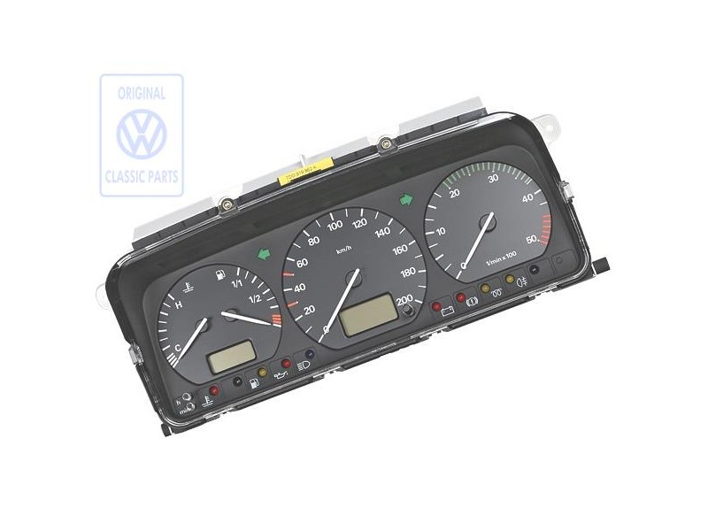 VW Original Combine Dinstruments Noir Satine - 7D0919862KX01C