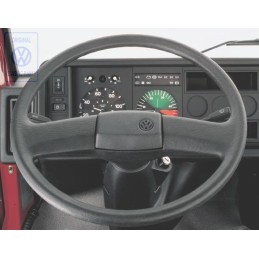 VW Original Volant De Direction Noir Satine - 701419651G 01C