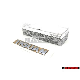 VW Original TIGUAN Arrière Embleme Monogramme Logo Chrome - 5N0853687A 739