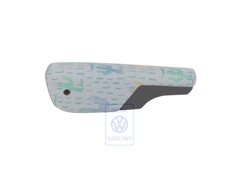 VW Original Accoudoir Tissu Gris Bleu/Cactus - 703881082D FAK