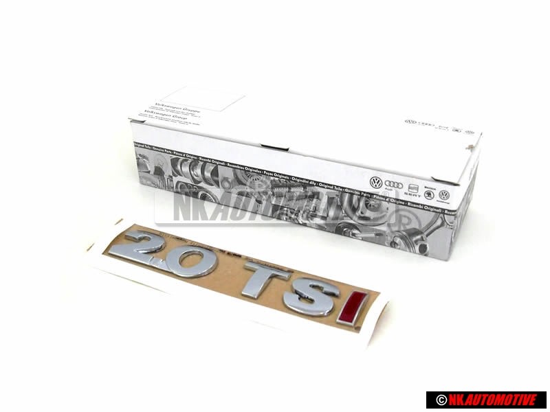 VW Original 2.0 TSI Arrière Embleme Monogramme Logo - 5N0853675C GQF