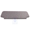 VW Original Support De Rembourrage Gris Flanelle/Rouge - 7D0864413C HQT