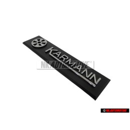 VW Original KARMANN Côté Embleme Monogramme Logo Chrome - 155853901