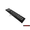 VW Original KARMANN Côté Embleme Monogramme Logo Chrome - 155853901