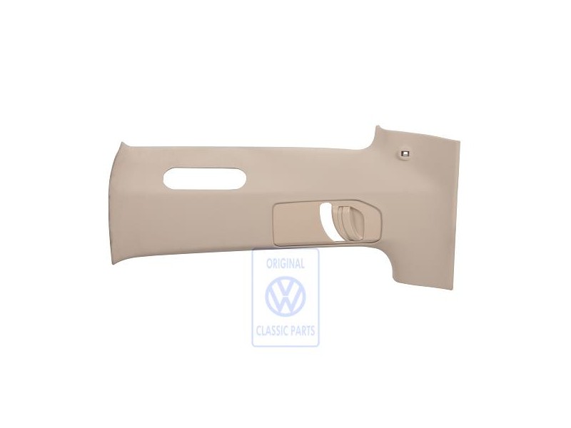 VW Original Revetement De Colonne B Beige Clair - 7D0867239K 28R