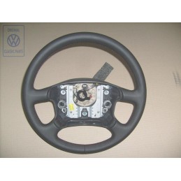 VW Original Volant De Direction Cuir Noir/Rouge - 7D0419091T PEP