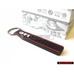 VW Original Porte-Code Noir/Rouge - 1KM087013 6J1