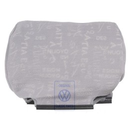 VW Original Garniture P.Appuie-Tetetissu Gris Flanelle - 7D0881921B EBX