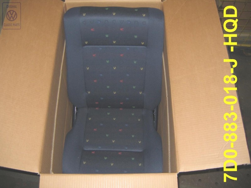 VW Original Siege Complet Avec Dossier Lagune - 7D0883018J HQD
