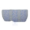 VW Original Garniture De Siege Tissu Gris Flanelle/Bleu - 7D0885405F HUG