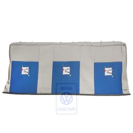 VW Original Garniture De Dossier Tissu Gris Flanelle/Bleu - 7D0885805S HRD