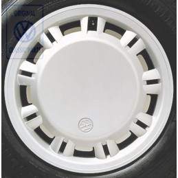 VW Original Enjoliveur De Roue Argent Brillant Metallise - 701601147 7ZV