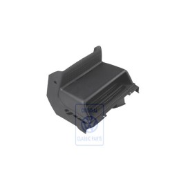 VW Original Diffuseur Au Plancher Avec Vide-Poches Noir Satine - 7D1815141 01C
