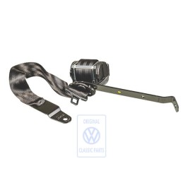 VW Original Ceinture De Securite 3 Points Noir Satine - 705857815 01C