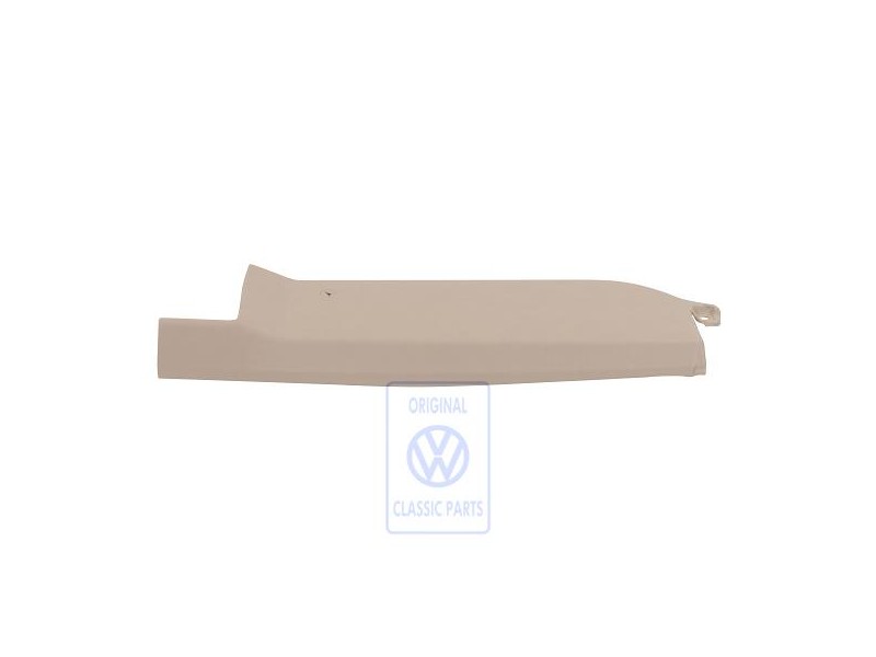 VW Original Revetement De Colonne B Beige Clair - 7D0867038 Q75