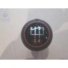 VW Original Pommeau De Levier Des Vitesses Noir/Rouge Murano - 7D0711141 LSR