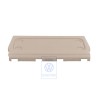 VW Original Revetement De Dossier Beige Clair - 7D0883943 Q75