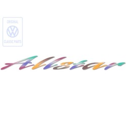 VW Original Inscription Sur Film Vert/Orange - 7D0854431 DGZ
