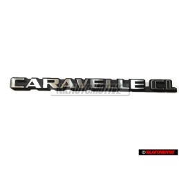 VW Original CARAVELLE CL Arrière Embleme Monogramme Logo - 255853689L