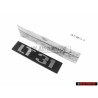 VW Original LT 31 Arrière Embleme Monogramme Logo Argent Brossé - 281853687H