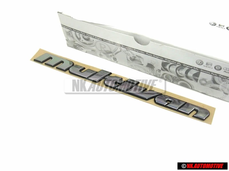 VW Original MULTIVAN Arrière Embleme Monogramme Logo Chrome - 703853689G Z10