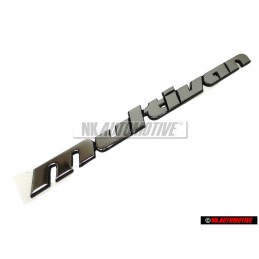 VW Original MULTIVAN Arrière Embleme Monogramme Logo Chrome - 703853689G Z10