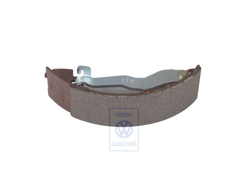 VW Original Segment De Frein Avec Garniture Et Levier De Frein - 701609531E