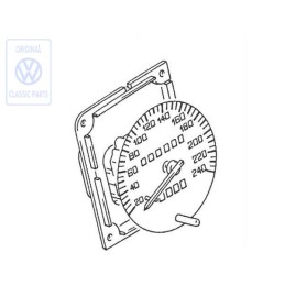 VW Original Tachymetre Avec Compteur Km Journalier - 867957031B