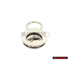 VW Original Jeton Pour Chariot Argent - 000087703DJJKA