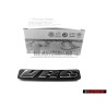 VW Original Monogramme Noir Satine/Chrome Special - 1H6853714A GX2