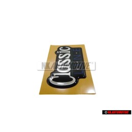 VW Original CLASSIC LINE Côté Embleme Monogramme Logo - 155853687L BWV