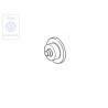 VW Original Disque De Frein - 411407075