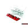 VW Original 16V Avant Embleme Monogramme Logo Rouge - 535853679C QN5