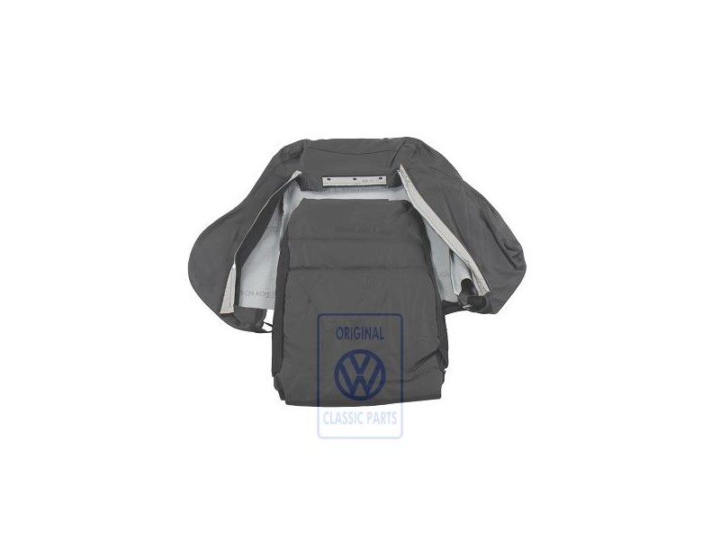 VW Original Garniture De Dossier Cuir/Similicuir Noir - 1H0881805BFEGV