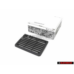 VW Original Ecran De Haut-Parleur Noir Satine - 251857227 01C