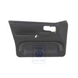 VW Original Revetement De Porte Cuir Noir/Noir - 6N4867011AAEGX