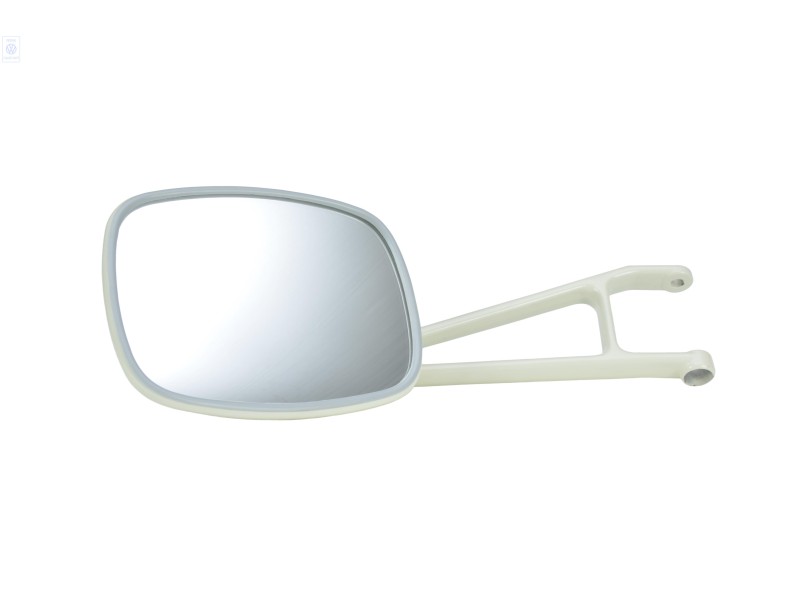 VW Original Retroviseur Ext. Convexe Blanc Pastel - 261857513B 90D